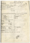 Moe Howard's 20pp. Script Dated January 1951 for The Stooges Film ''Pest Man Wins'' -- With Moe's Edit to 2 Extra Pages of Script Revisions, Also With 2pp. Call Sheets -- Very Good Plus Condition